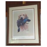 James Killen "Golden Retriever" Framed Print