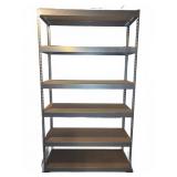 Metal Storage Shelf Unit 48"x18.5"x84"