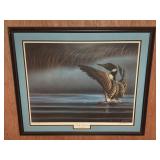 Len Rusin "Misty Morning" Signed Print 27.75"x2