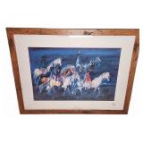 "Navajo Night Chant" DeGrazia Print, 27.5"x21"