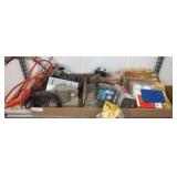 Power Sanders, Sandpaper, and Accessories Lot