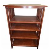 Wooden Four-Tier Shelf Unit