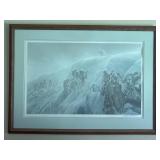 Robert Bateman Signed Print 42.25" x 30.75"