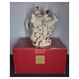 Lenox Holiday Santa Teapot with Original Box