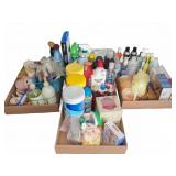 Household and Cleaning Supplies Lot