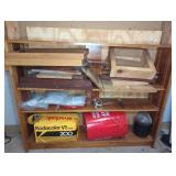 Wood Shelf with Assorted Wood