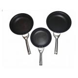 (3) Calphalon Nonstick Frying Pans