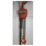 Duff Norton 1 Ton Chain Hoist Model LHH-1B