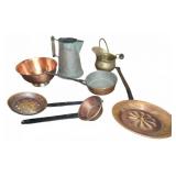 Copper & Brass Kitchen Cookware/Decor