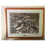 "Den Mother" Print, Carl Brenders, Signed & Date