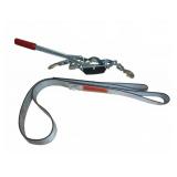 LiftAll Nylon Web Sling w/ Ratchet Come Along