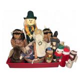 Holiday Plush and Fabric Figures