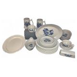 Pfaltzgraff Dinnerware, 22 Pcs, Mixed Patterns