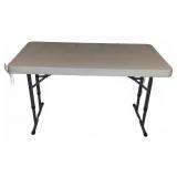 48"x24" Lifetime Plastic Folding Table