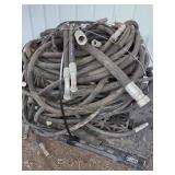 Pallet of Various New & Used Hydraulic Hoses