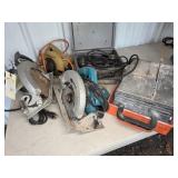 Older Power Tools - Saws, Stapler,