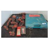 Milwaukee and Makita Cordless Power Tool Lot