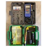 Digital Vacuum Gauge & UV Leak Test Kit