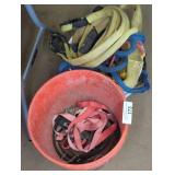 Lifting Straps and Ratchet Tie Downs