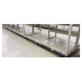 (6) Steel Retail Platforms, 48"x48"x8"