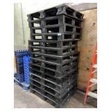 (14) 37"x32" Plastic Pallets