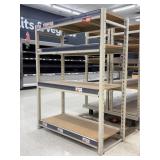 Steel 4-Tier Rack Unit 50"x22"x64"