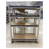 Steel 4-Tier Rack Unit 50"x22"x64"