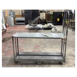 Rolling Metal Utility Cart 18"x60"