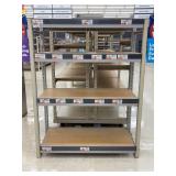 Steel 4-Tier Rack Unit 50"x22"x64"