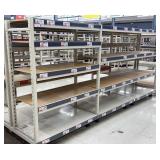 Steel Frame Retail Rack Unit 12
