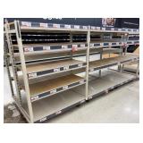 Steel Frame Retail Rack Unit 12"x24"x58"
