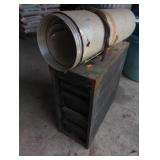 Metal Drawer Organizer w/ Drill Bits and Flashing