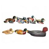Painted Wood Duck Decoy Lot
