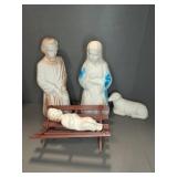 Nativity Set No. 1372 With Box and Figures