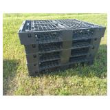 Plastic Pallets - Mid Weight 40"x48"x6"
