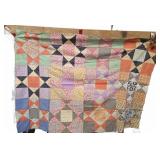 2 Handmade Incomplete Patchwork Quilt Tops