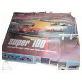 Eldon Super "100" Road Race Set with Cars