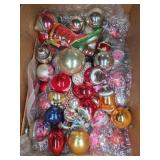 Glass Christmas Ornaments Lot