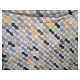 2 Incomplete Patchwork Quilts