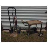 2 Wheel Hand Cart and Rolling Platform Cart