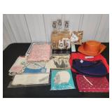 Ginger Rogers Memorabilia W/ Glassware, Textiles