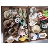 Ceramic Animal and Character Planters Lot