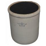 10 Gallon Stoneware Crock With Crown Mark