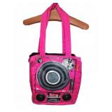IllParcel Pink Tote Bag With Built-In Speakers