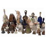 Ceramic and Metal Decorative Bells