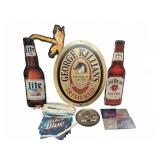 Bar Advertising Sign Lot: Beer & Red Bull Signs