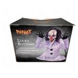 Spirit Halloween Lucky Bottoms Clown Animatronic
