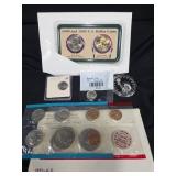 US Dollar Coin Sets and Proof Coins Assortment