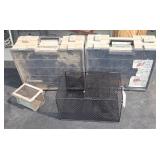 Flambeau Tool Boxes and Crawfish Trap