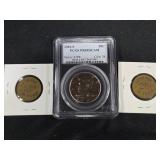 2001-S Kennedy Half Dollar PR69DCAM and Cotillion